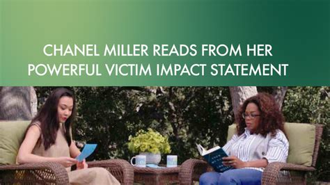 Chanel miller victim statement